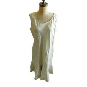 Chalet Size M Medium Designer Linen Sleeveless Dress